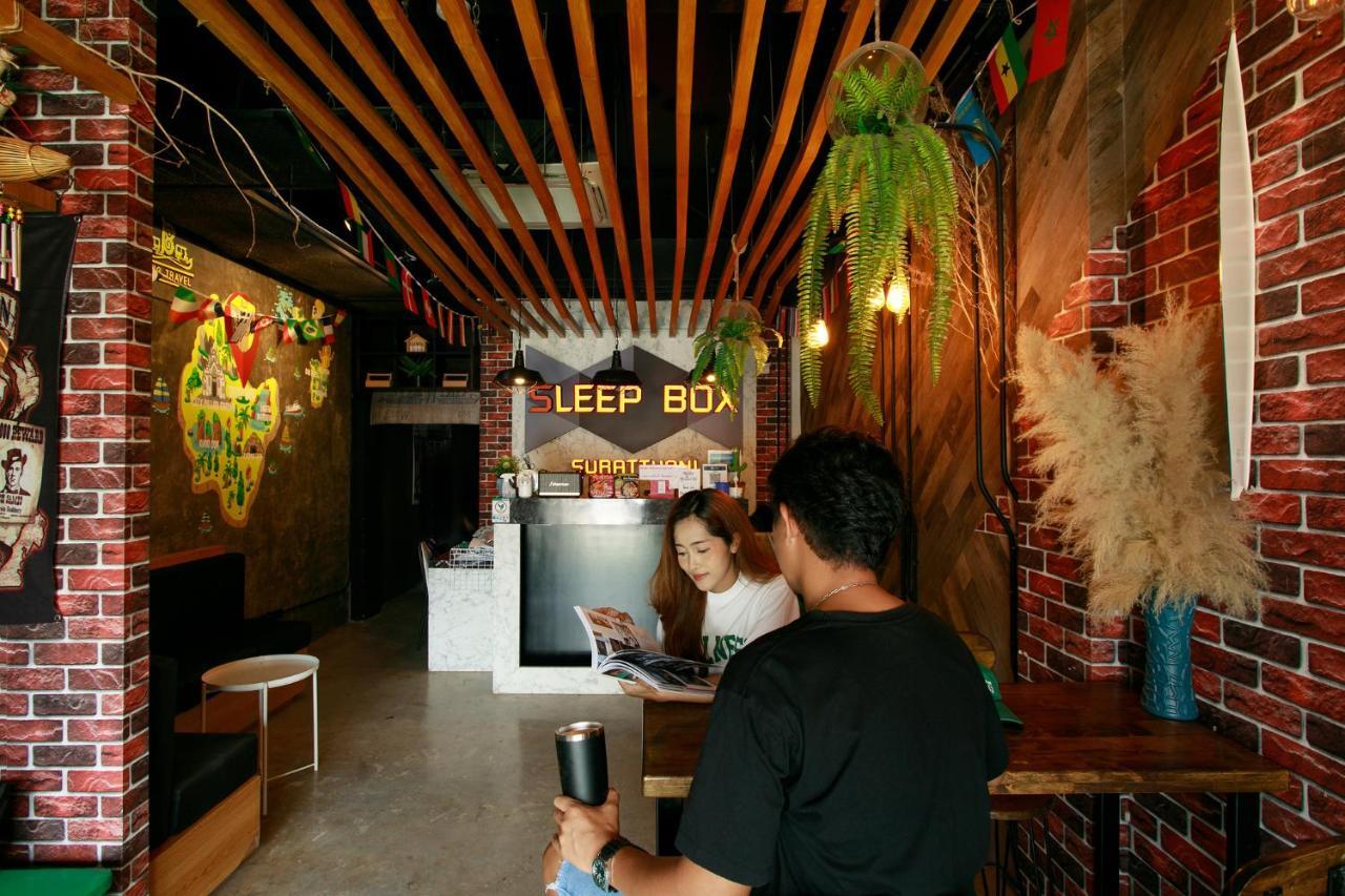 סוראט תאני Sleepbox Hostel Suratthani מראה חיצוני תמונה